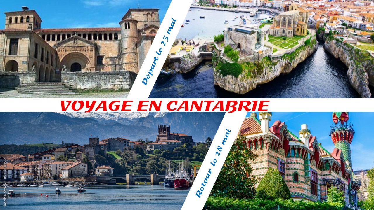 Voyage en Espagne du 23 au 28 mai 2025